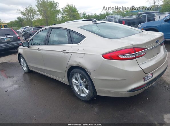 3FA6P0HD4JR201923 2018 FORD FUSION Beige 
