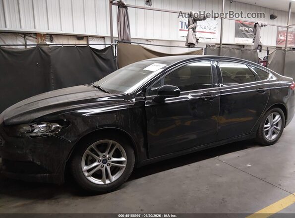 3FA6P0HD4JR222481 2018 FORD FUSION Black სალონის 360-გრადუსიანი ხედი