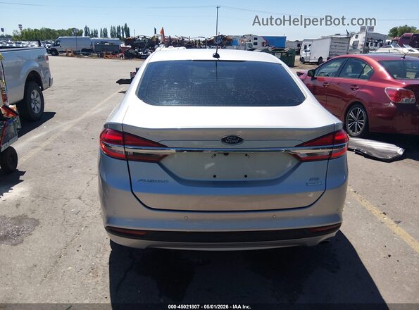 3FA6P0HD4JR241385 2018 FORD FUSION Серебряный 