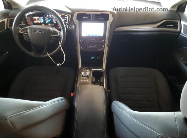 3FA6P0HD4LR113408 2020 FORD FUSION Red Dashboard view