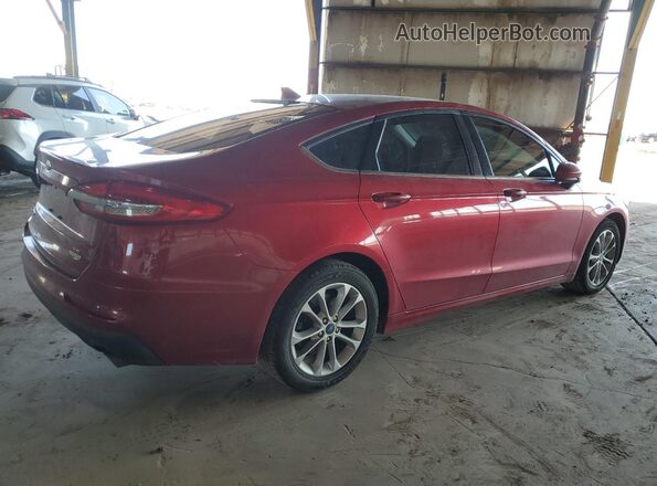 3FA6P0HD4LR113408 2020 FORD FUSION Red Rear right