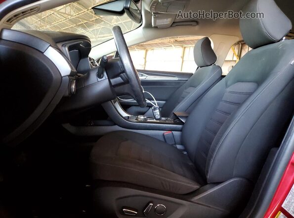 3FA6P0HD4LR113408 2020 FORD FUSION Red Front interior view
