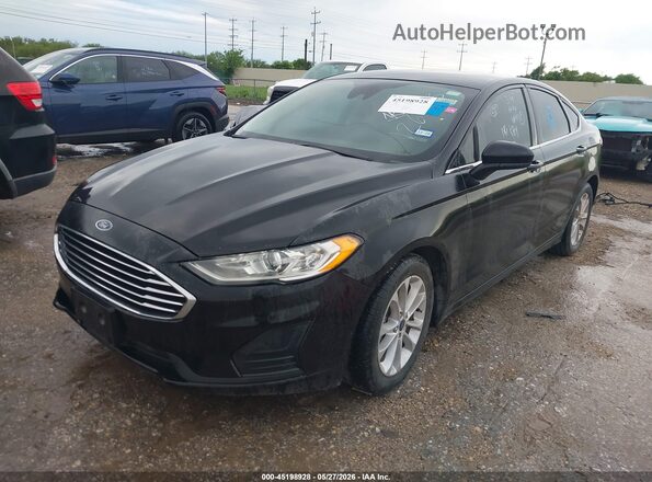 3FA6P0HD4LR126353 2020 FORD FUSION Черный 