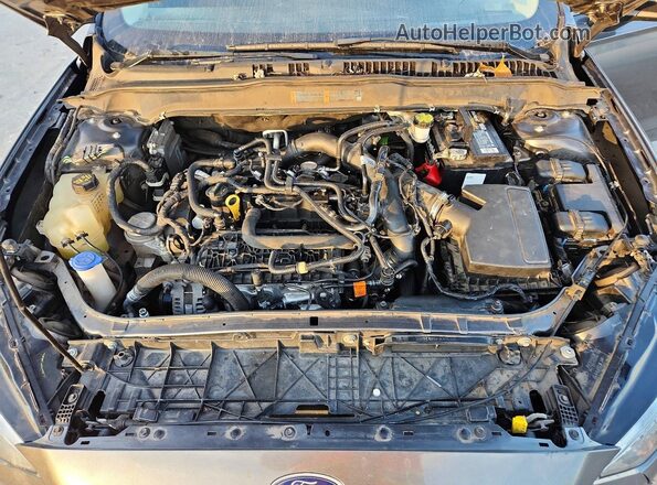 3FA6P0HD4LR143363 2020 FORD FUSION Charcoal Սալոնի հետևի տեսք