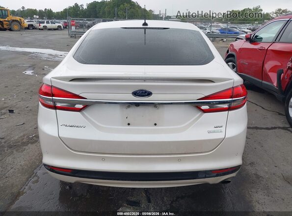 3FA6P0HD5JR229102 2018 FORD FUSION White 