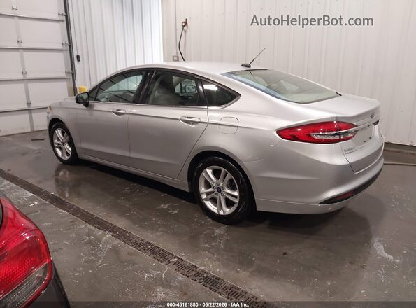 3FA6P0HD5JR232002 2018 FORD FUSION Серебряный Задняя левая четверть