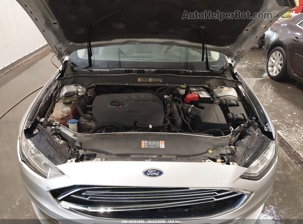 3FA6P0HD5JR232002 2018 FORD FUSION Серебряный Вид сзади