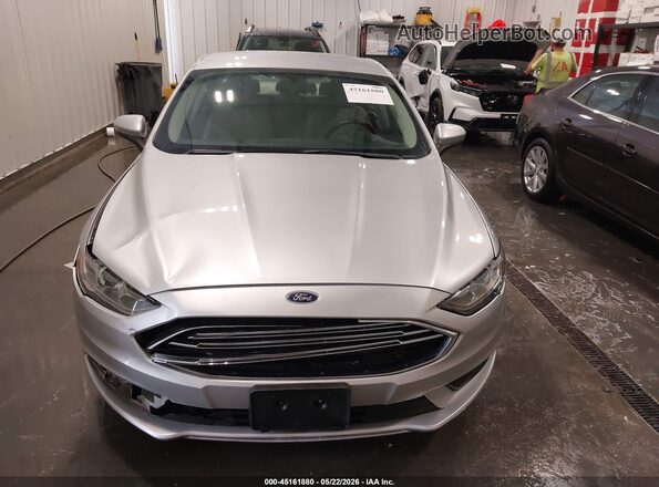3FA6P0HD5JR232002 2018 FORD FUSION Серебряный Вид щитка приборов