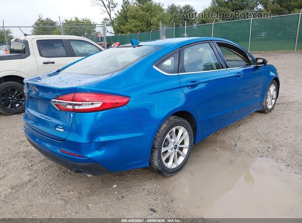 3FA6P0HD5LR123932 2020 FORD FUSION Синий Задняя правая четверть