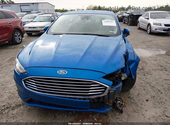 3FA6P0HD5LR123932 2020 FORD FUSION Синий Вид спереди