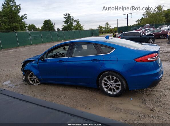 3FA6P0HD5LR123932 2020 FORD FUSION Синий 