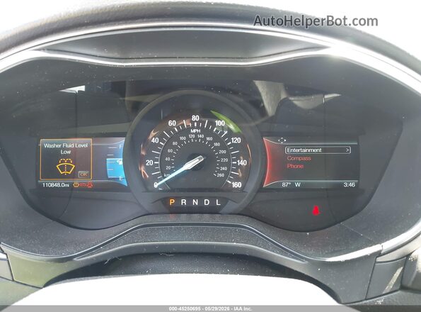 3FA6P0HD5LR191289 2020 FORD FUSION Черный Вид задних сидений