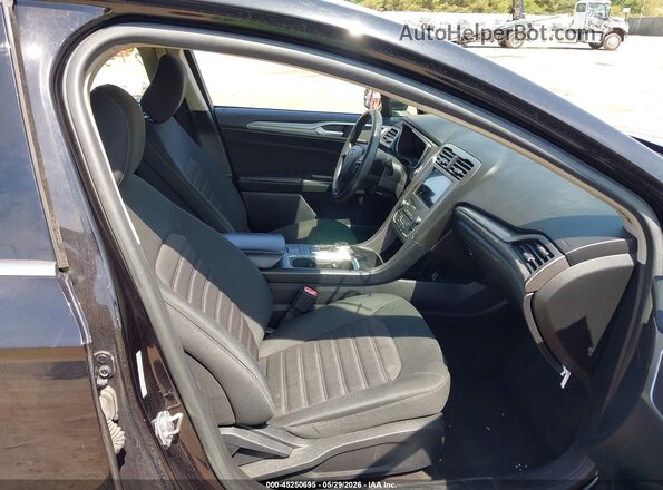 3FA6P0HD5LR191289 2020 FORD FUSION Черный Вид салона спереди