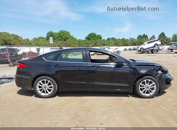 3FA6P0HD5LR191289 2020 FORD FUSION Черный Панорамный вид салона 360°