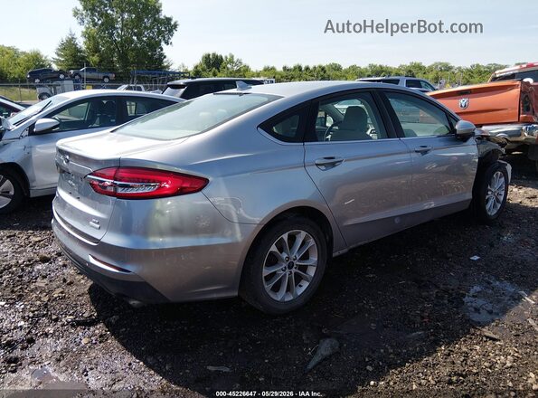 3FA6P0HD5LR191681 2020 FORD FUSION Silver Tył prawy