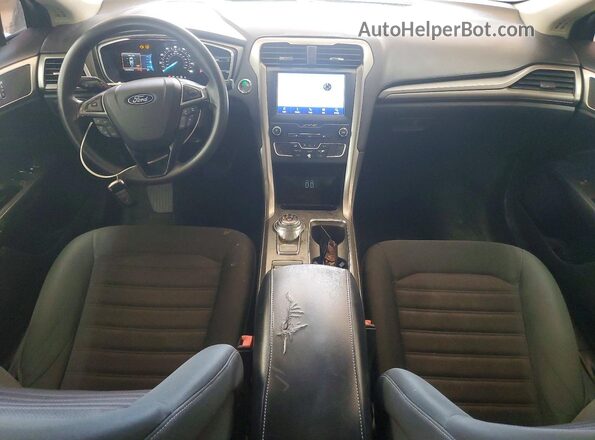 3FA6P0HD5LR225568 2020 FORD FUSION Blue წინა პანელის ხედი