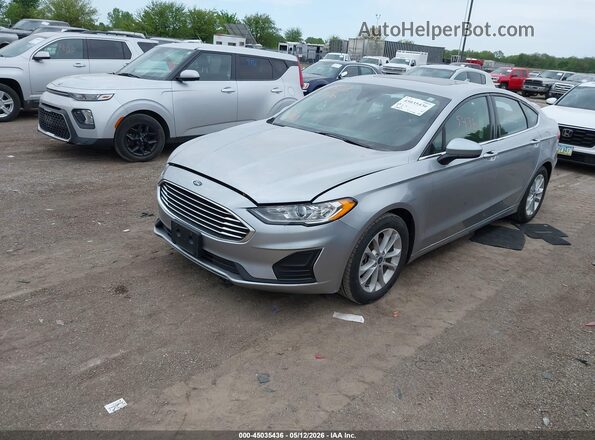 3FA6P0HD5LR254603 2020 FORD FUSION Silver 