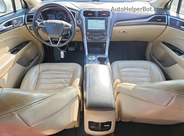 3FA6P0HD6HR332698 2017 FORD FUSION White წინა პანელის ხედი