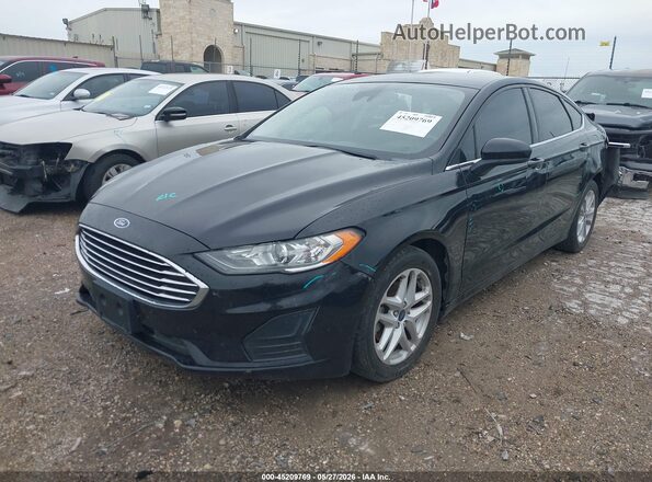 3FA6P0HD6LR226793 2020 FORD FUSION Black Передня ліва чверть