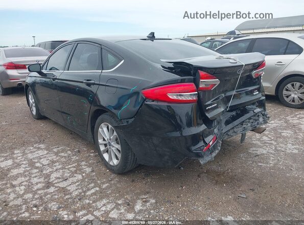 3FA6P0HD6LR226793 2020 FORD FUSION Black Задня ліва чверть