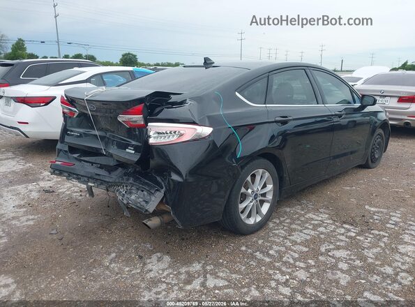 3FA6P0HD6LR226793 2020 FORD FUSION Black Задня права чверть