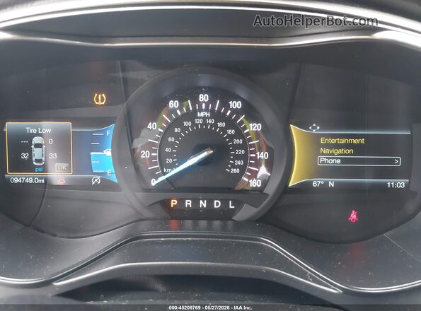3FA6P0HD6LR226793 2020 FORD FUSION Black Вид задніх сидінь