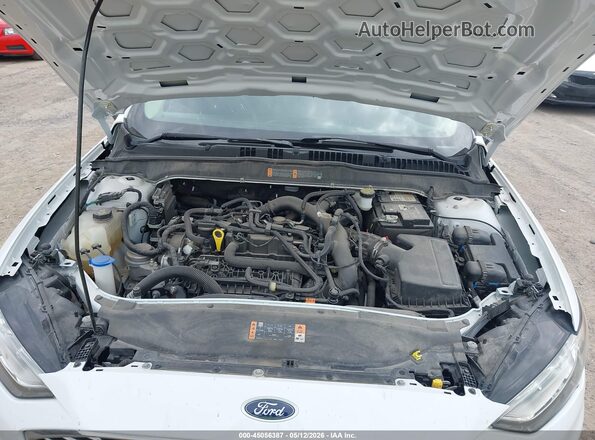 3FA6P0HD6LR227376 2020 FORD FUSION White Вид ззаду