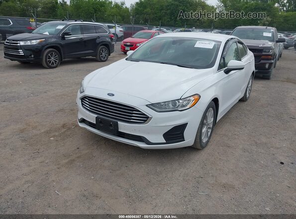 3FA6P0HD6LR227376 2020 FORD FUSION White Передня ліва чверть