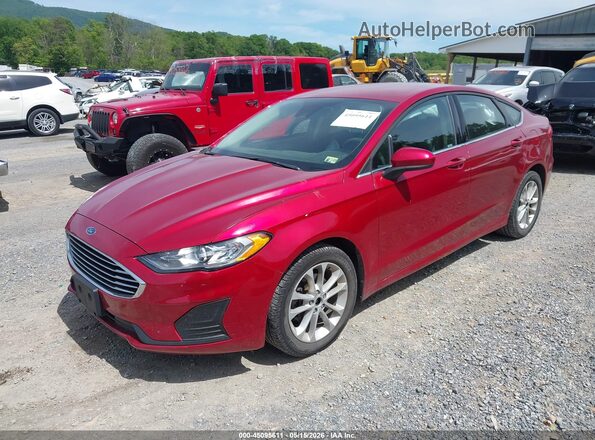 3FA6P0HD6LR255601 2020 FORD FUSION Red 
