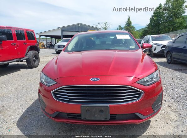 3FA6P0HD6LR255601 2020 FORD FUSION Red 