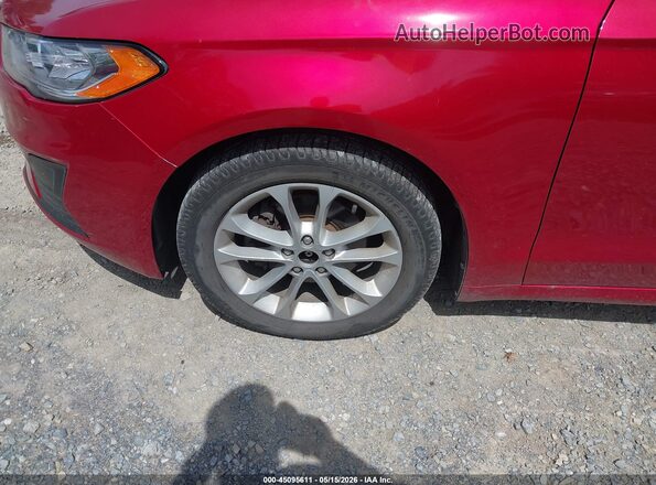 3FA6P0HD6LR255601 2020 FORD FUSION Red 