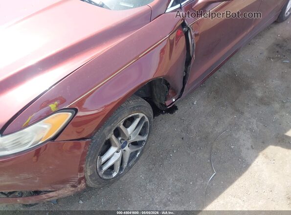 3FA6P0HD7GR205229 2016 FORD FUSION Burgundy Вид спереду