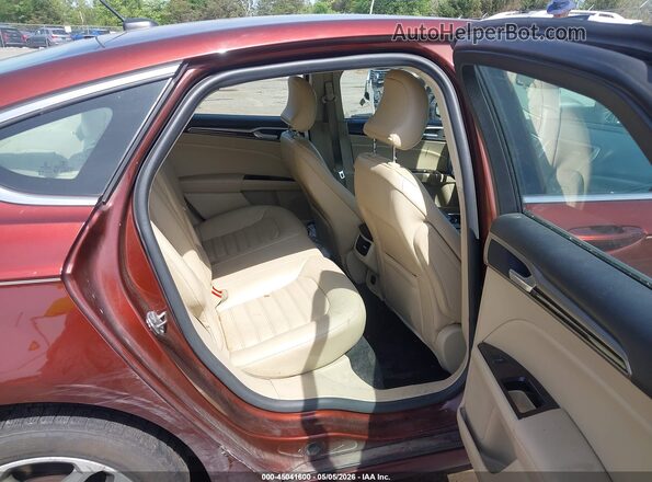 3FA6P0HD7GR205229 2016 FORD FUSION Burgundy Вид наклейки з VIN-кодом