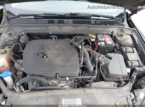 3FA6P0HD7GR319585 2016 FORD FUSION Black Rear view
