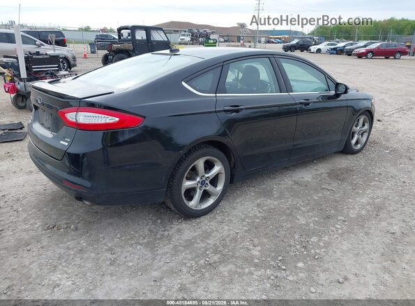 3FA6P0HD7GR319585 2016 FORD FUSION Black Rear right