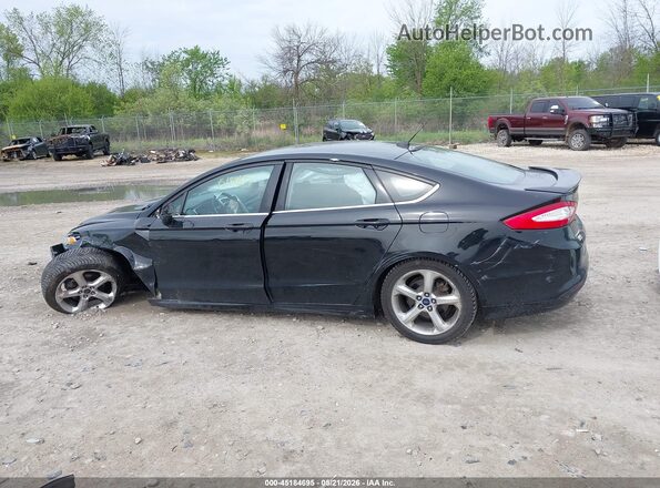 3FA6P0HD7GR319585 2016 FORD FUSION Black 