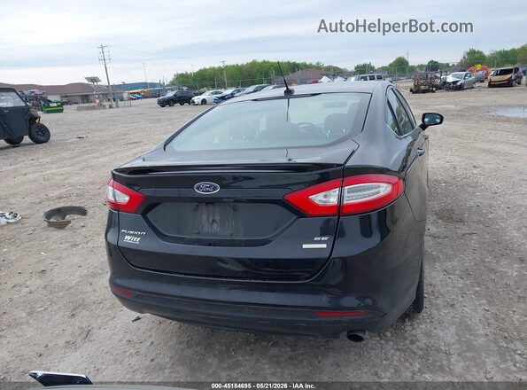 3FA6P0HD7GR319585 2016 FORD FUSION Black 