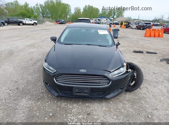 3FA6P0HD7GR319585 2016 FORD FUSION Black Rear interior view
