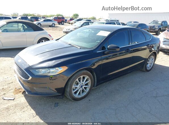 3FA6P0HD7HR190278 2017 FORD FUSION Black 
