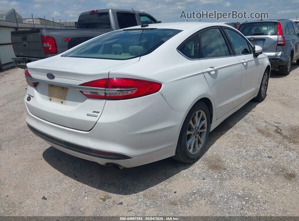 3FA6P0HD7HR194962 2017 FORD FUSION White უკანა მარჯვენა