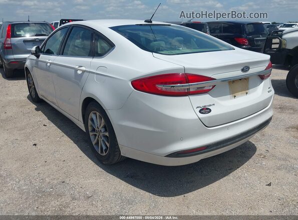 3FA6P0HD7HR194962 2017 FORD FUSION White უკანა მარცხენა