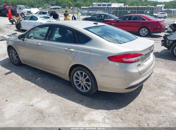 3FA6P0HD7HR299209 2017 FORD FUSION Gold Հետևի ձախ