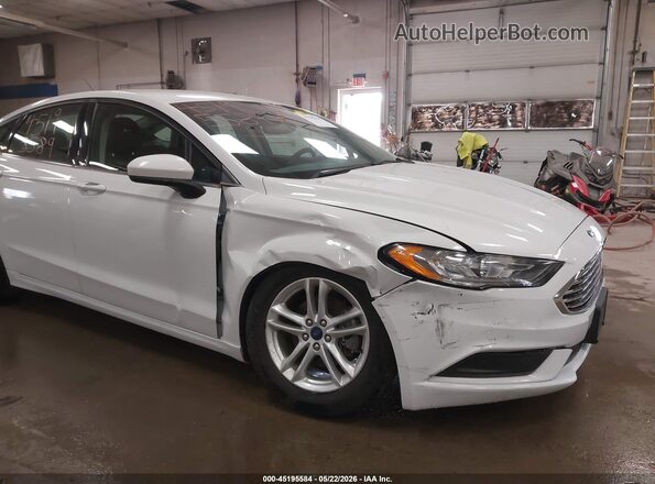 3FA6P0HD7JR264305 2018 FORD FUSION White Vista frontal