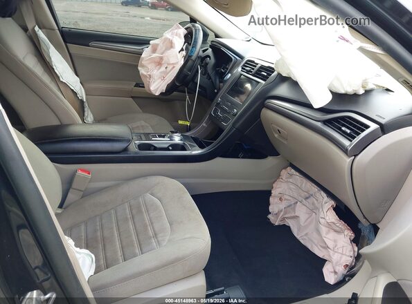 3FA6P0HD7LR160240 2020 FORD FUSION Blue Vista interior delantera