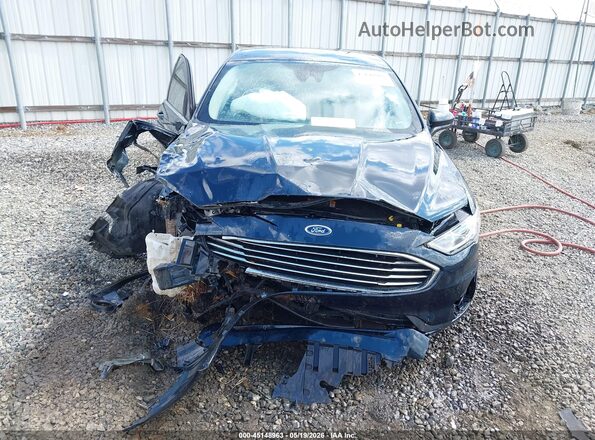 3FA6P0HD7LR160240 2020 FORD FUSION Blue Vista del cuadro de instrumentos