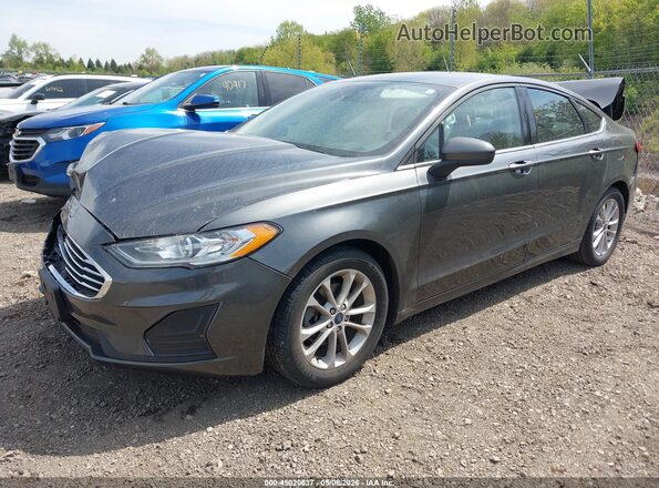 3FA6P0HD7LR219755 2020 FORD FUSION Gray Передня ліва чверть