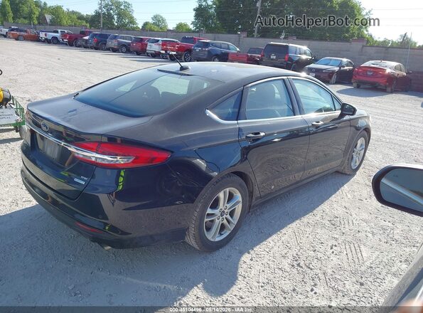 3FA6P0HD8JR150300 2018 FORD FUSION Black Rear right