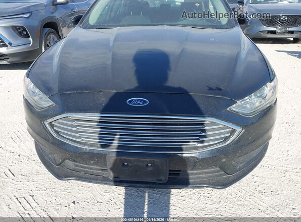 3FA6P0HD8JR150300 2018 FORD FUSION Black Front view