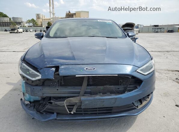 3FA6P0HD8JR266466 2018 FORD FUSION Blue 