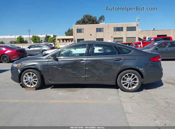 3FA6P0HD8KR284743 2019 FORD FUSION Gray 